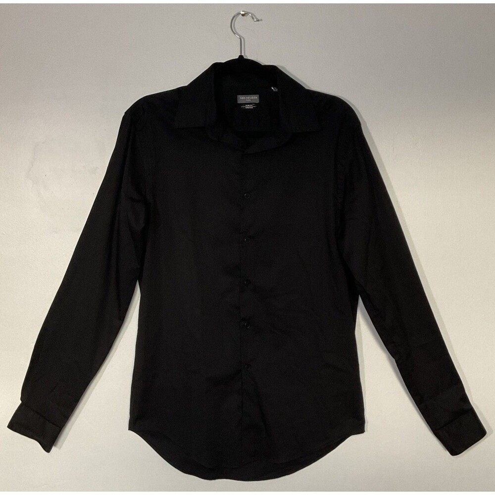 Van Heusen Flex Slim Fit Stretch Dress Shirt 15 1/2 - 34/35 Size M